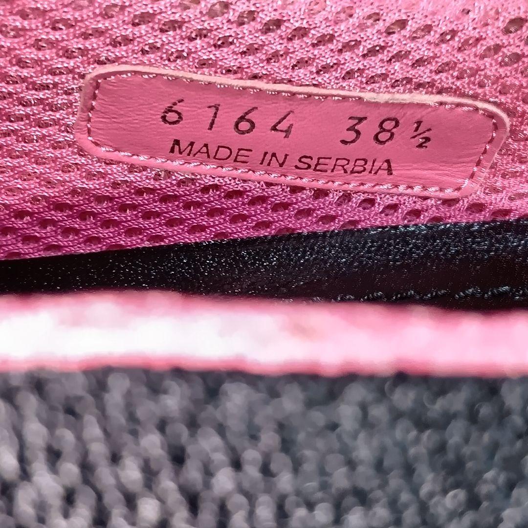 PRADA プラダメッシュスリッポンスニーカー黒ピンク25〜25.5