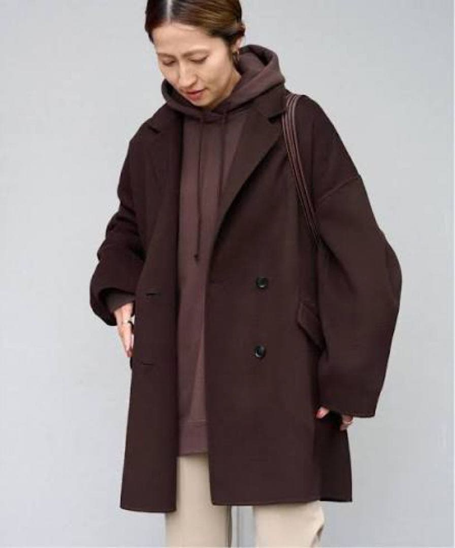 ✴︎値引き中✴︎【ブラウン】FRAMeWORK ハミルトンリバーテーラードコート