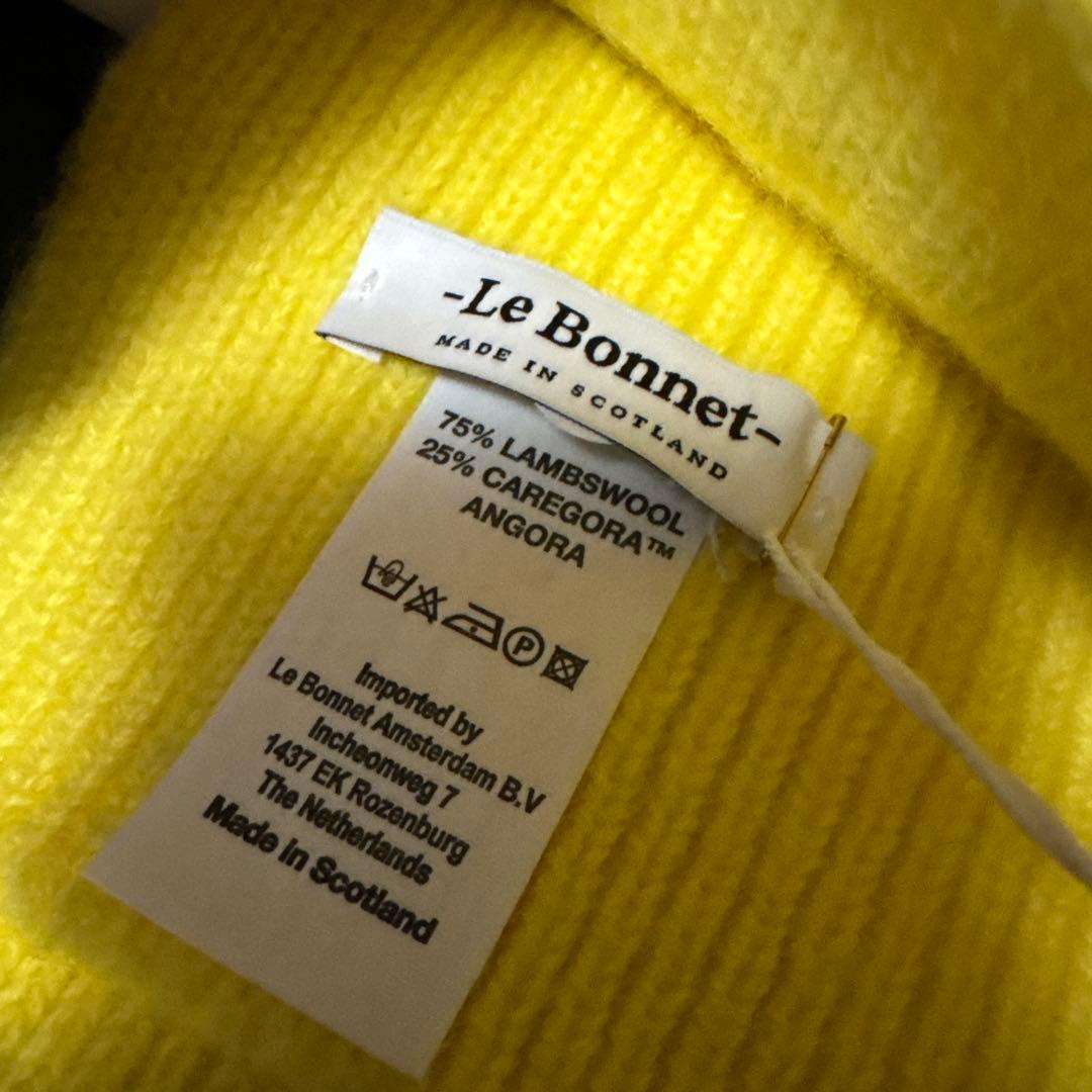 Le Bonnet イエローマフラー KUJTEN付属