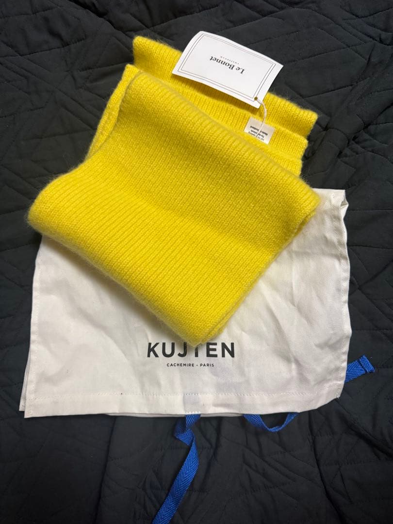 Le Bonnet イエローマフラー KUJTEN付属