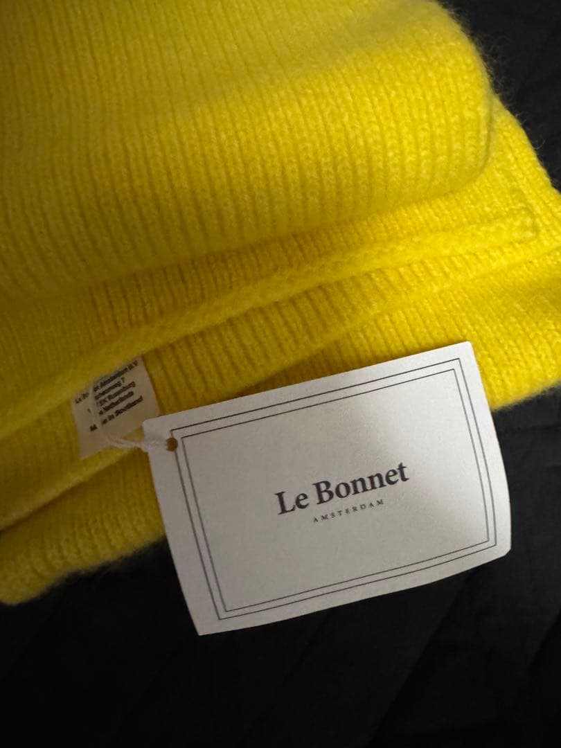 Le Bonnet イエローマフラー KUJTEN付属