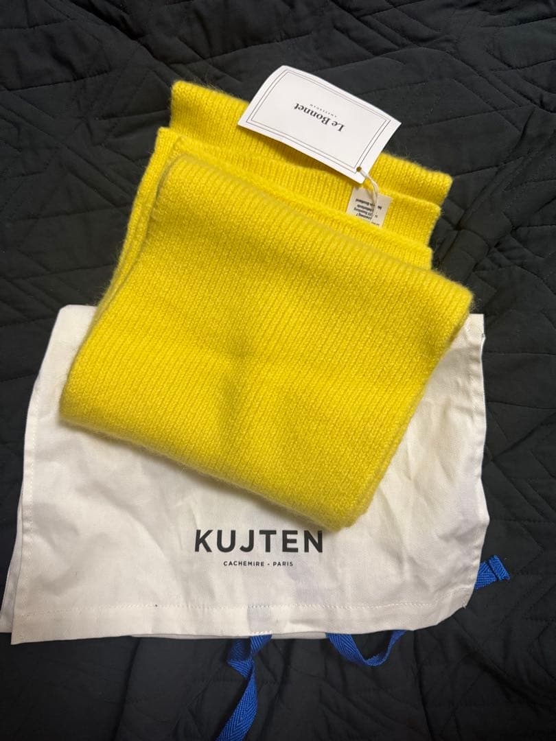 Le Bonnet イエローマフラー KUJTEN付属