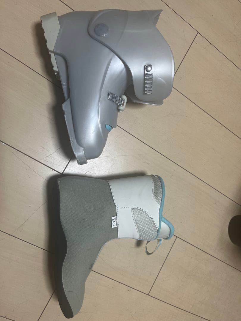 ジュニアスキーセット Hart スキー板、ブーツ、ストック ビンディング