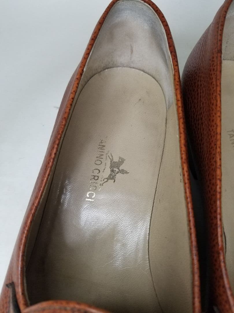 TANINO CRISCI バックル付きシングルモンクローファー 25 cm