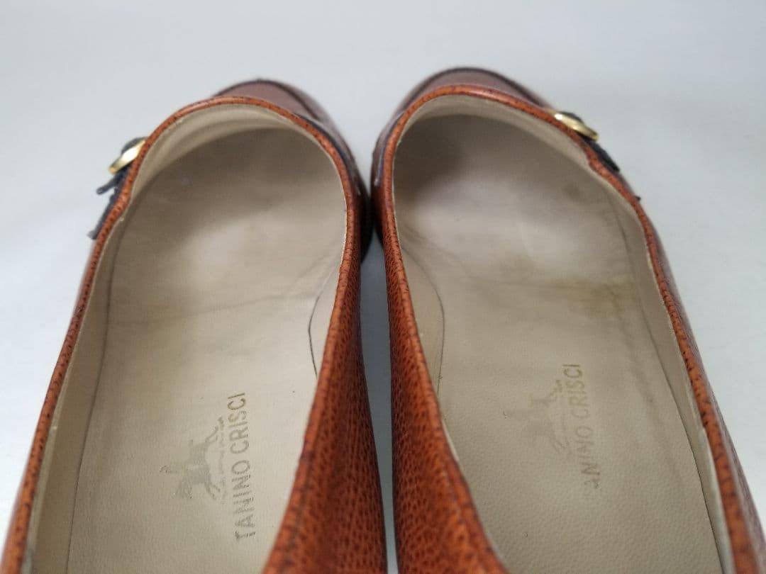 TANINO CRISCI バックル付きシングルモンクローファー 25 cm