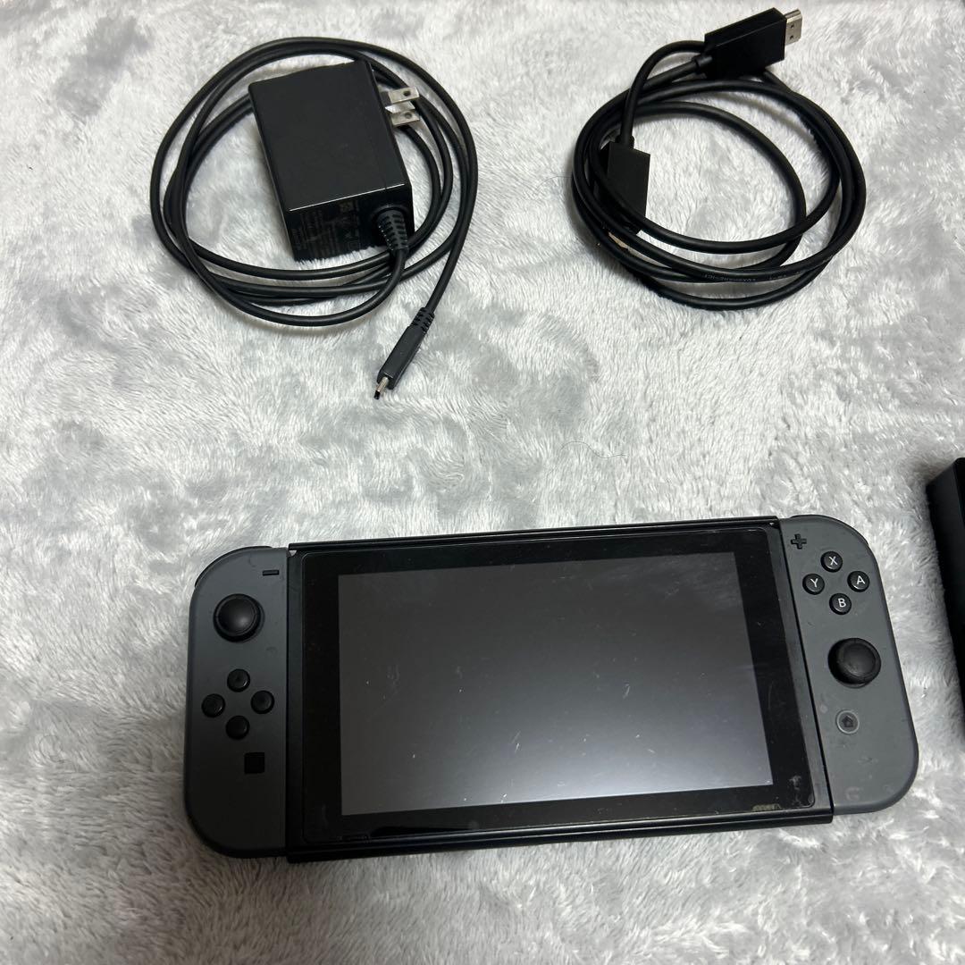 Nintendo Switch 本体 グレー 充実の付属品