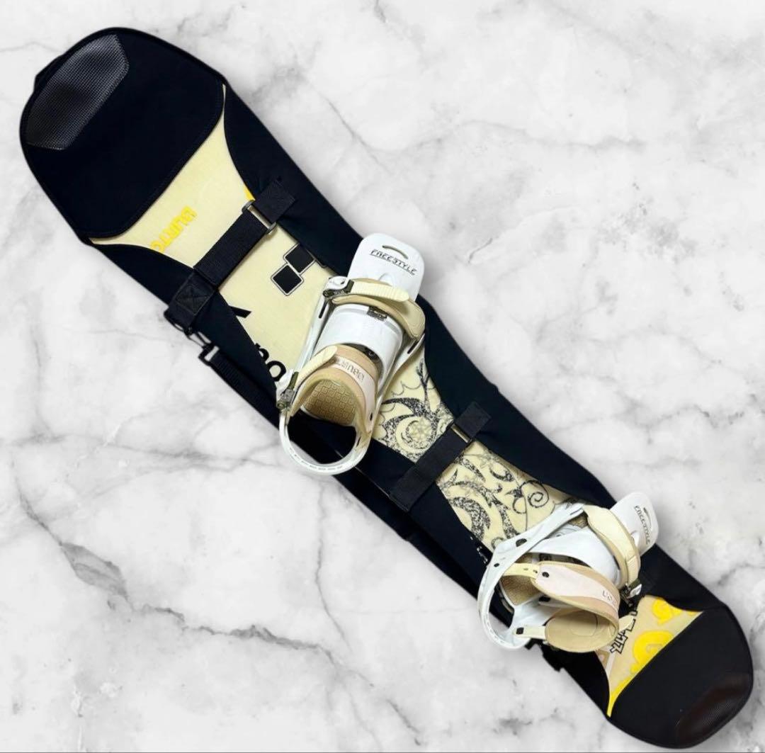 SALOMON スノーボード 143cm レディース 板 ビンディング バートン