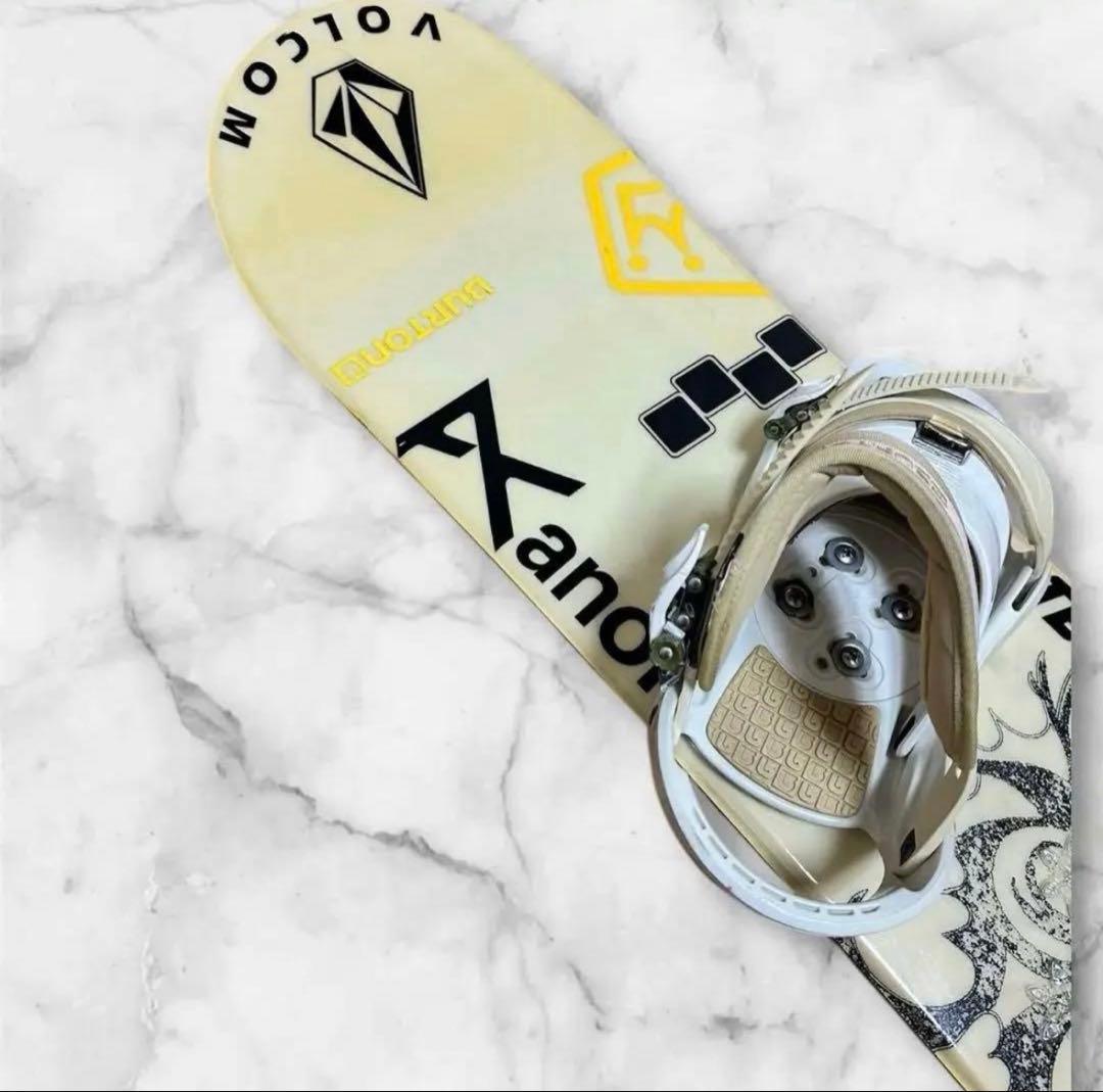 SALOMON スノーボード 143cm レディース 板 ビンディング バートン