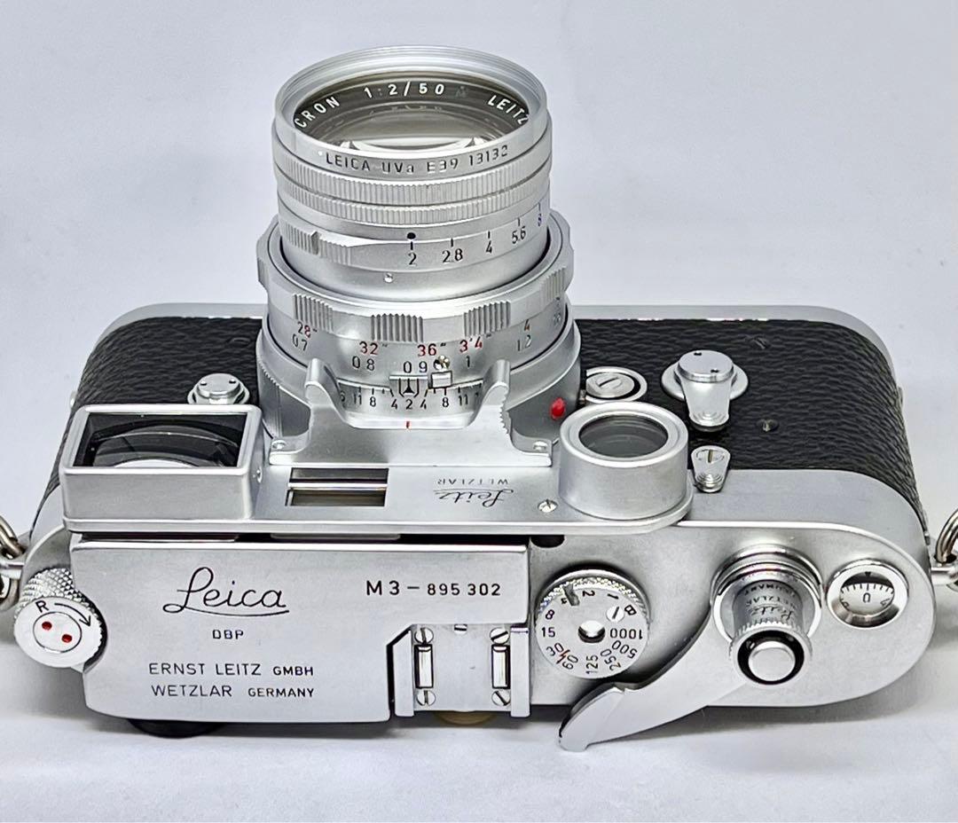 OH済！ライカ Leica M3 福耳 DRズミクロン 50mmf2 付属品多数