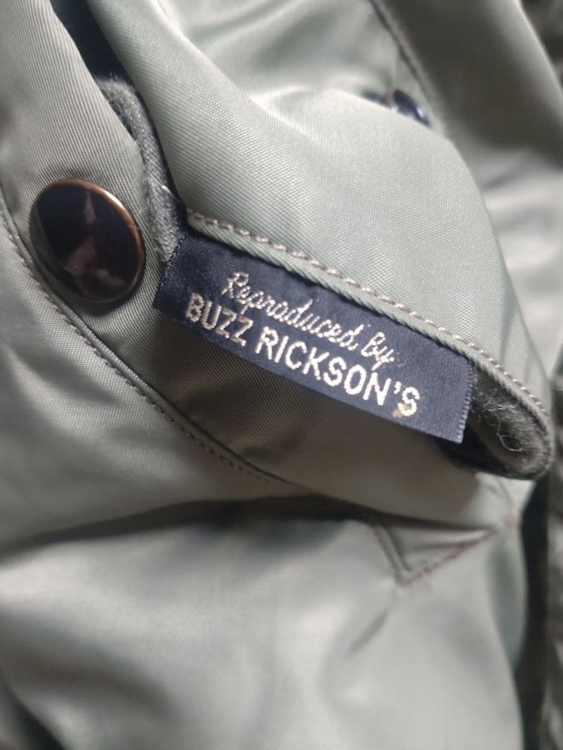 バズリクソンズ　MA-1 実名復刻