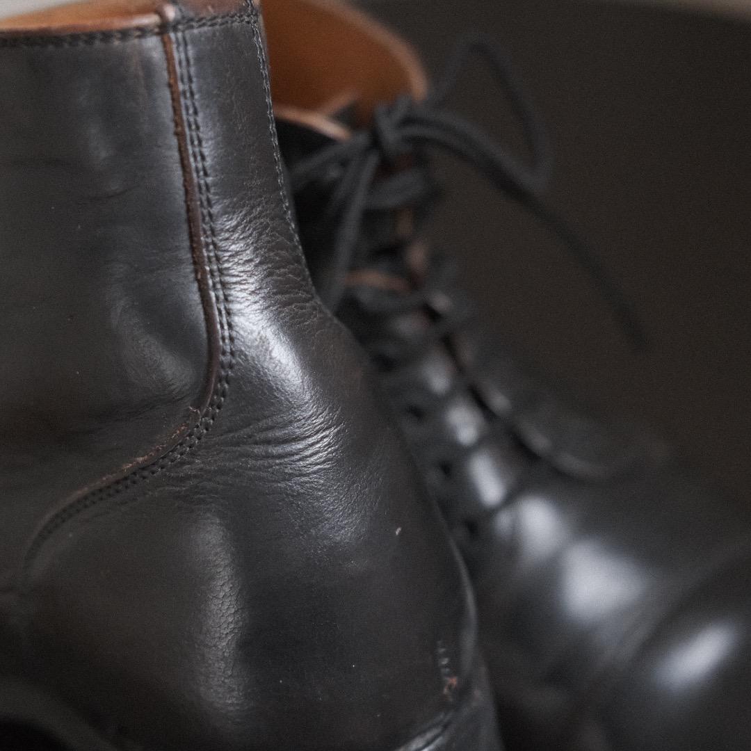 arts&science　アーツアンドサイエンス　ブーツ　黒　レザー　25.5