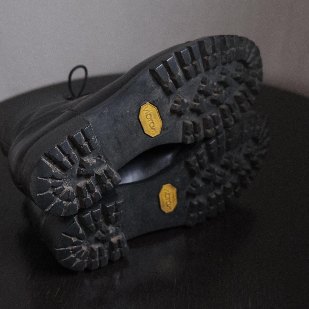 arts&science　アーツアンドサイエンス　ブーツ　黒　レザー　25.5