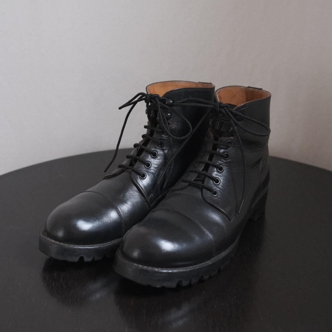 arts&science　アーツアンドサイエンス　ブーツ　黒　レザー　25.5