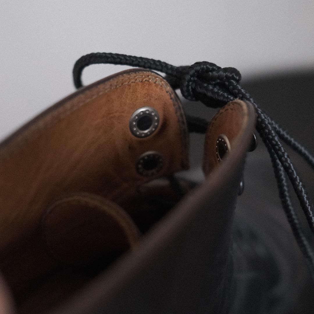 arts&science　アーツアンドサイエンス　ブーツ　黒　レザー　25.5