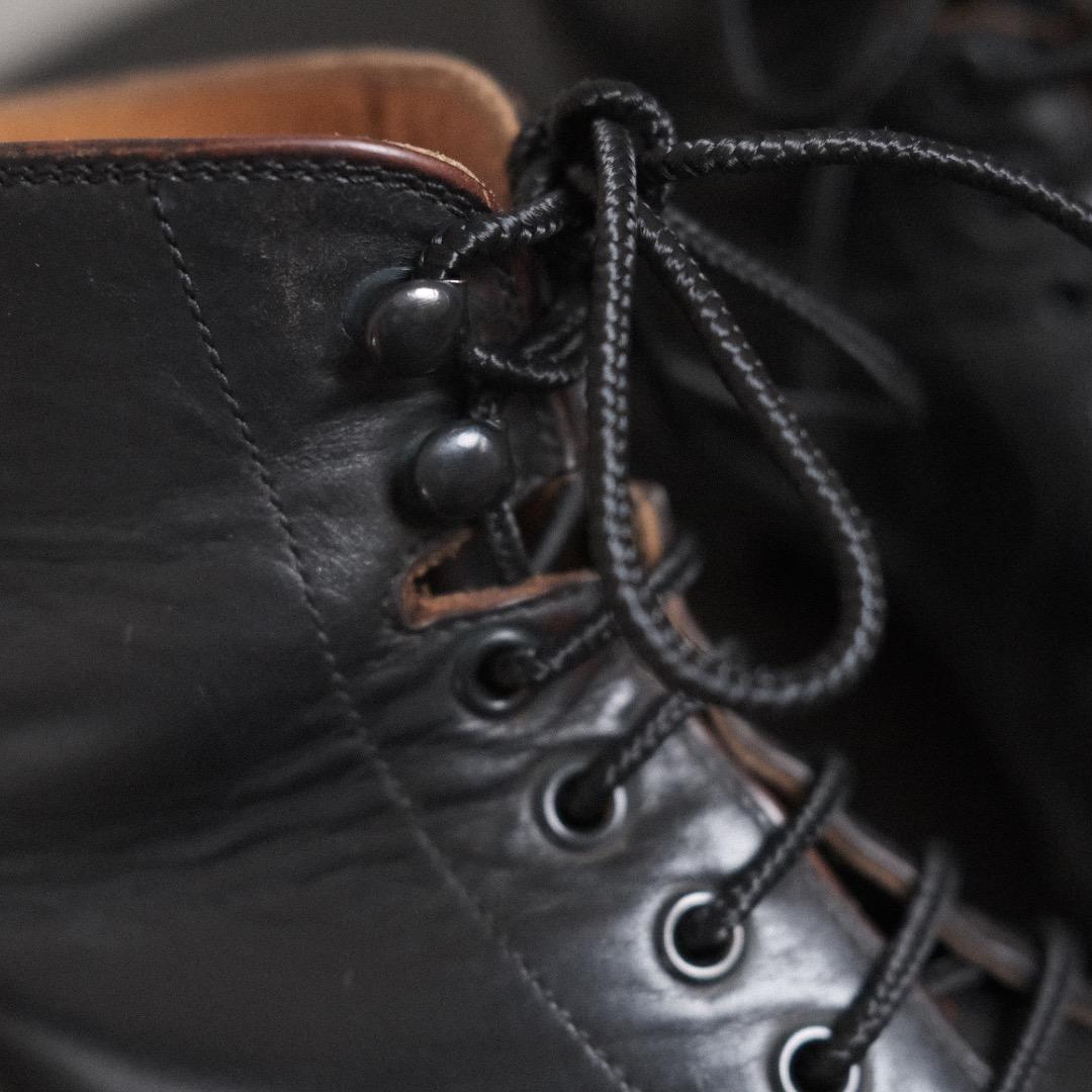 arts&science　アーツアンドサイエンス　ブーツ　黒　レザー　25.5