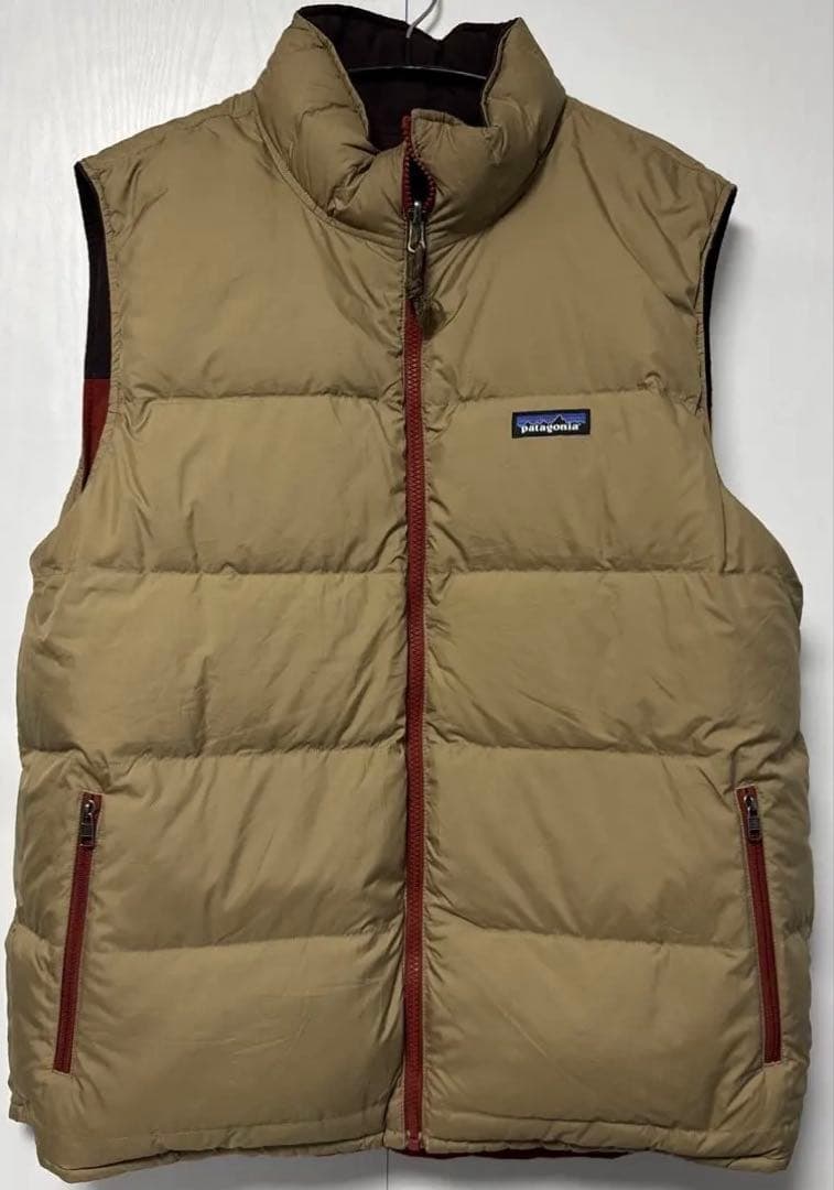 値下げ◇パタゴニア リバーシブルダウンベスト L