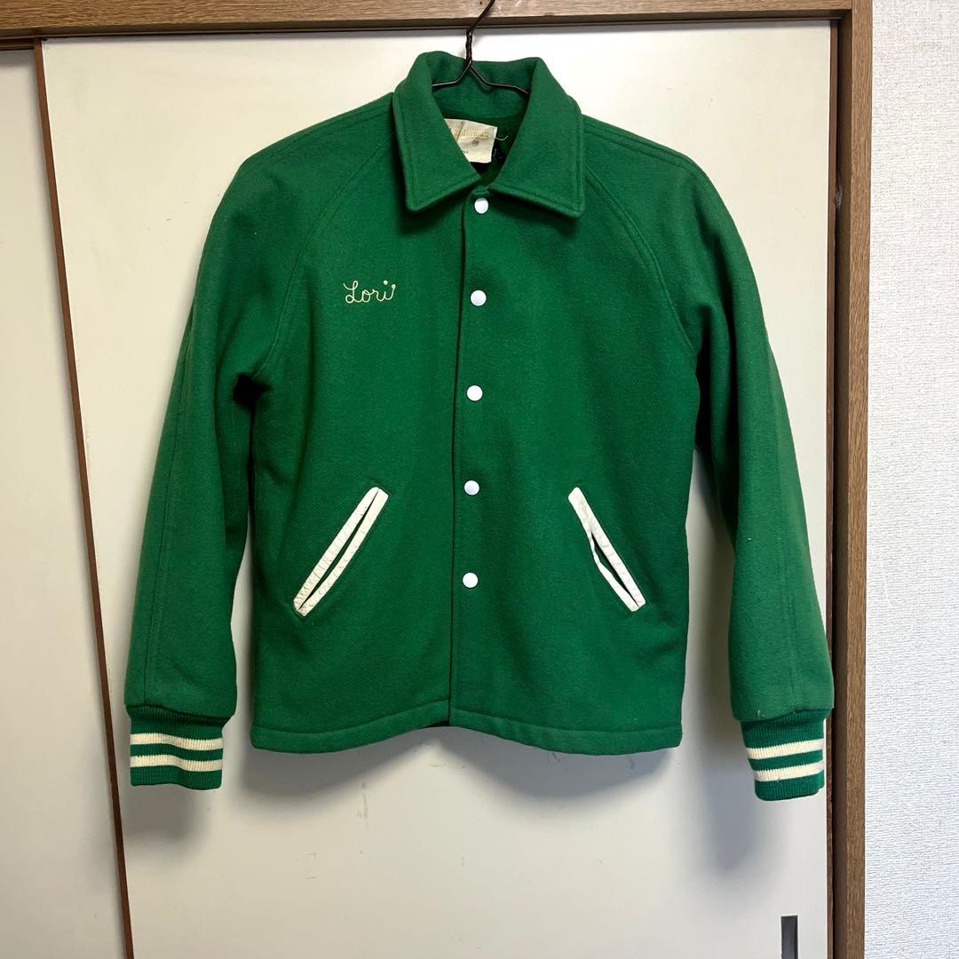 HOLLOWAY ホルウェイ 70s ウールメルトン　スタジャン