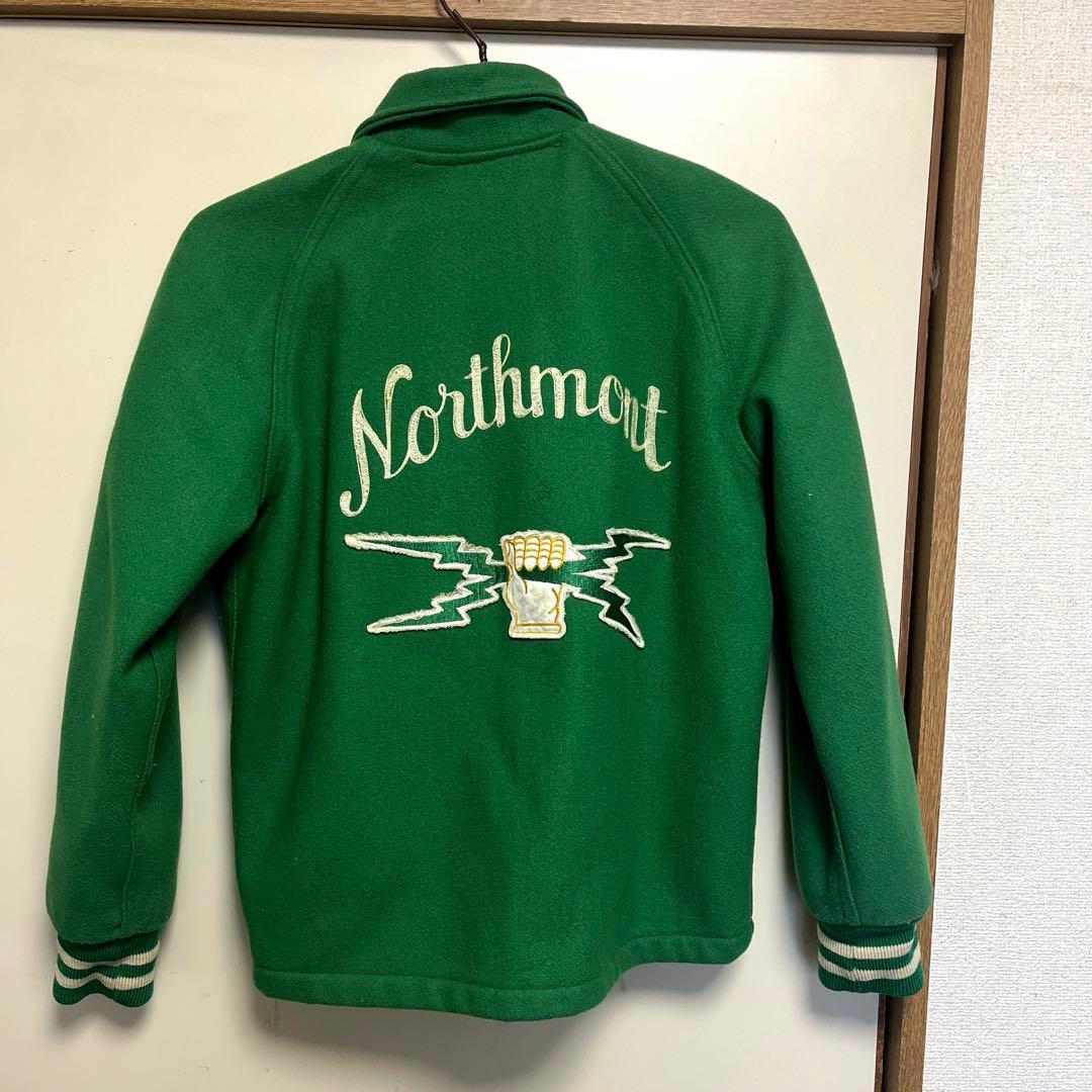 HOLLOWAY ホルウェイ 70s ウールメルトン　スタジャン