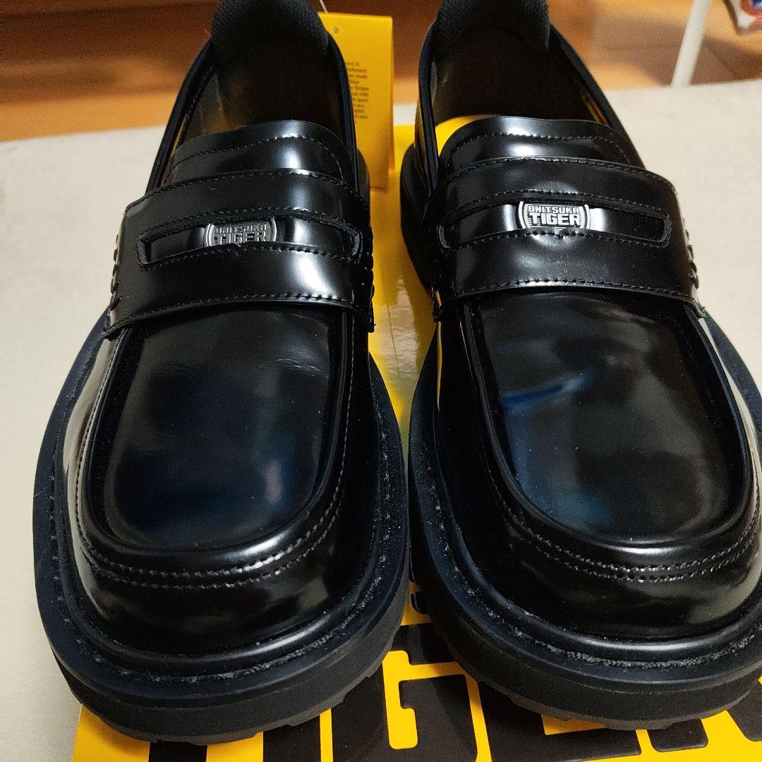 Onitsuka Tiger ローファー 黒 26cm (41.5)