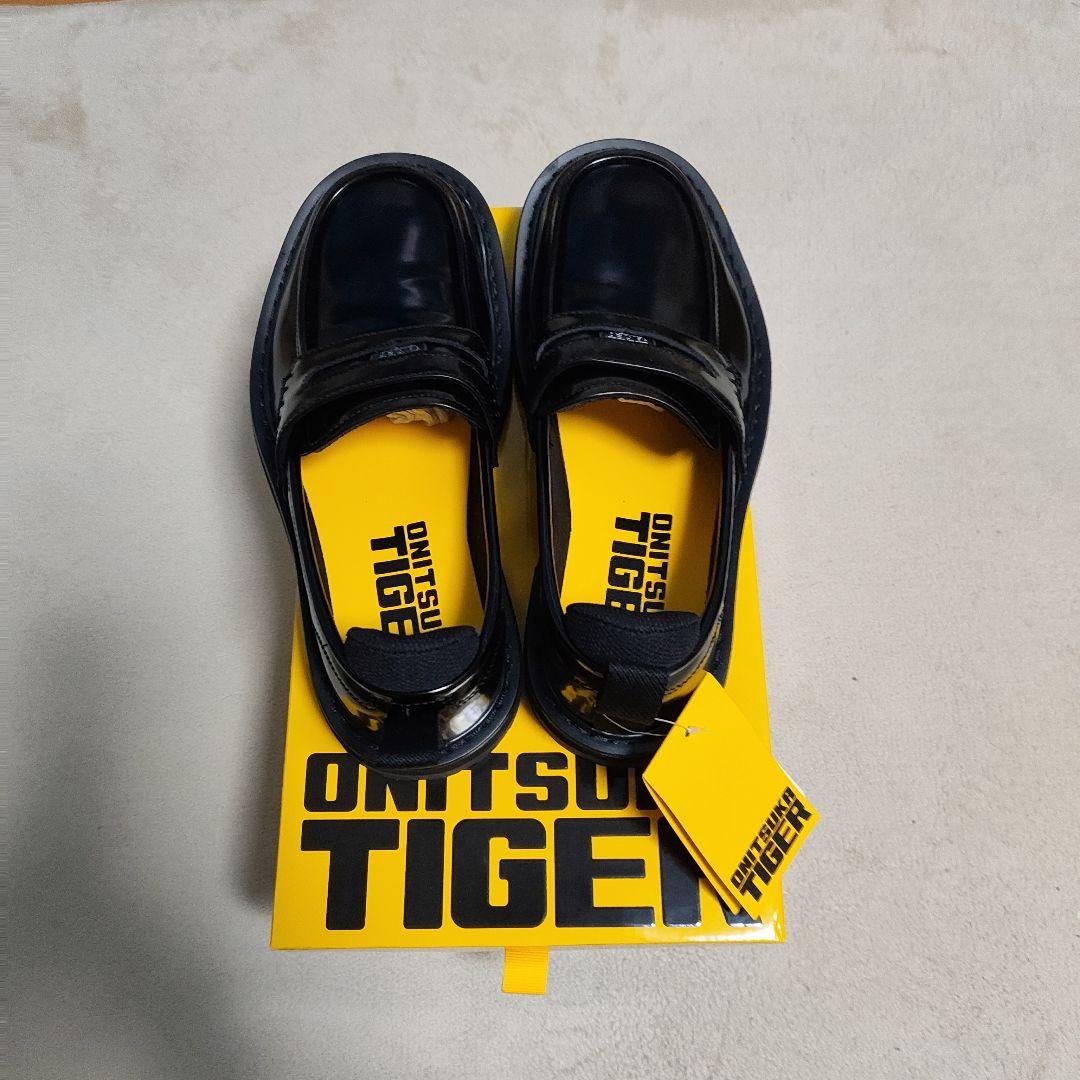 Onitsuka Tiger ローファー 黒 26cm (41.5)