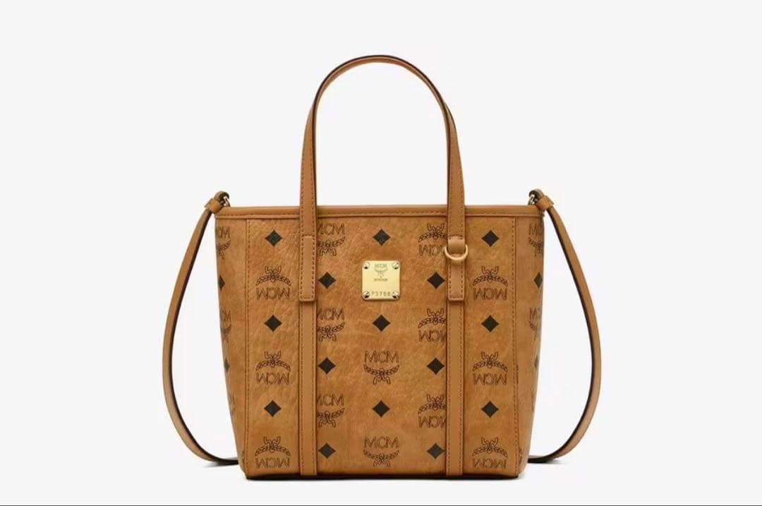 まなちゃんMCM トートバッグ Toni トップジップ ショッパーバッグ