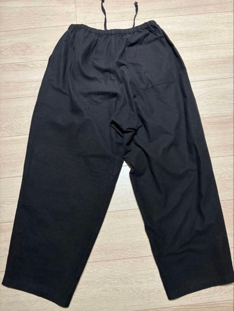 COMOLI コットンネル　テーパードパンツ　25AW