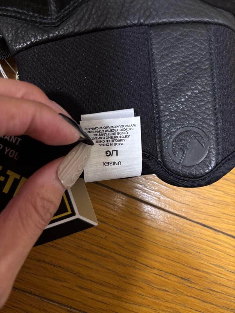 The North Face GORE-TEX ブラックグローブ