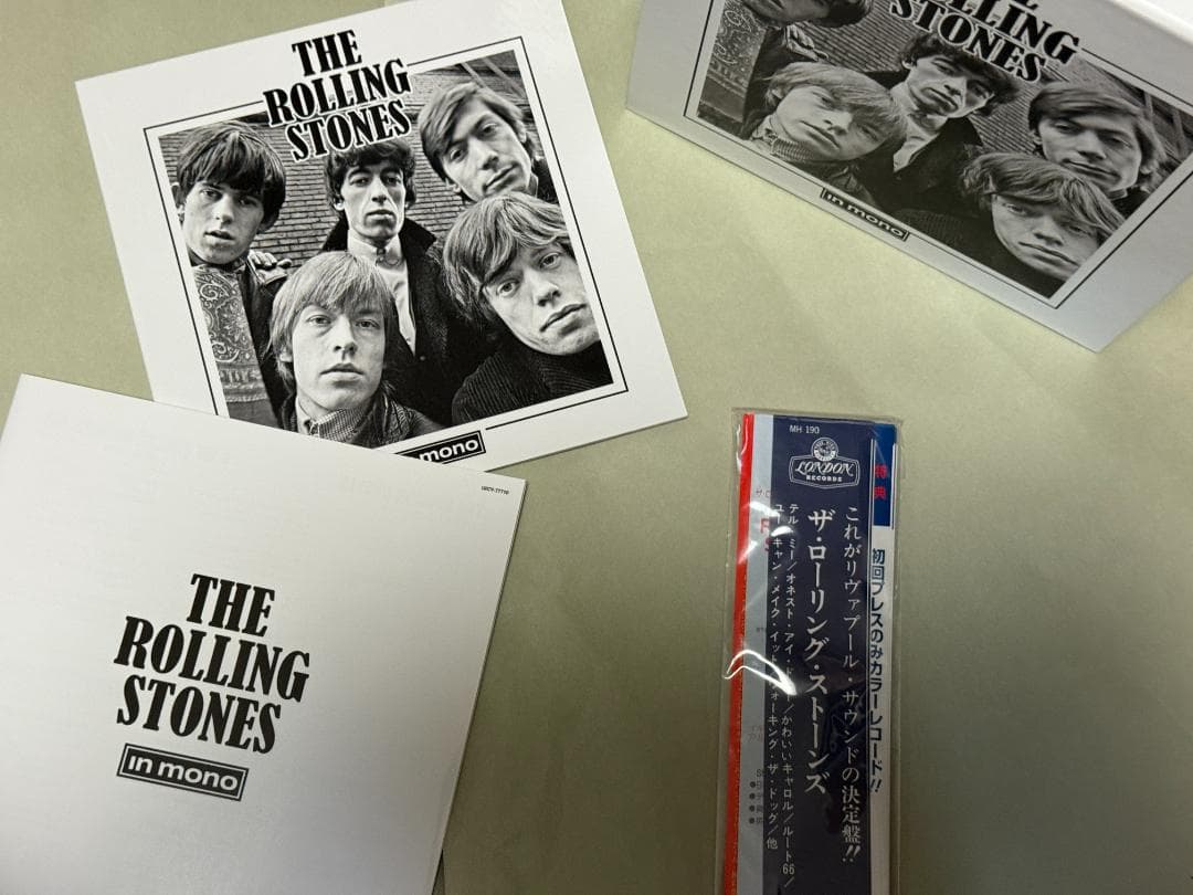 ザ・ローリング・ストーンズ MONO BOX 紙ジャケ モノ 国内盤仕様