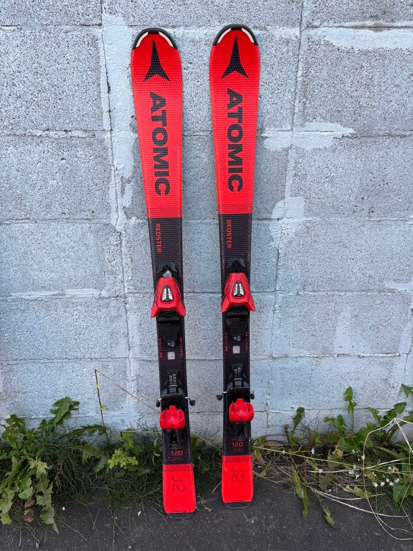 Atomic X9 スキー板 120㎝　レッド/ブラック