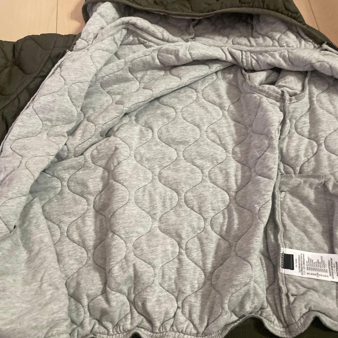 DIESEL キッズジャケット サイズ14 オリーブグリーン　カーキ色