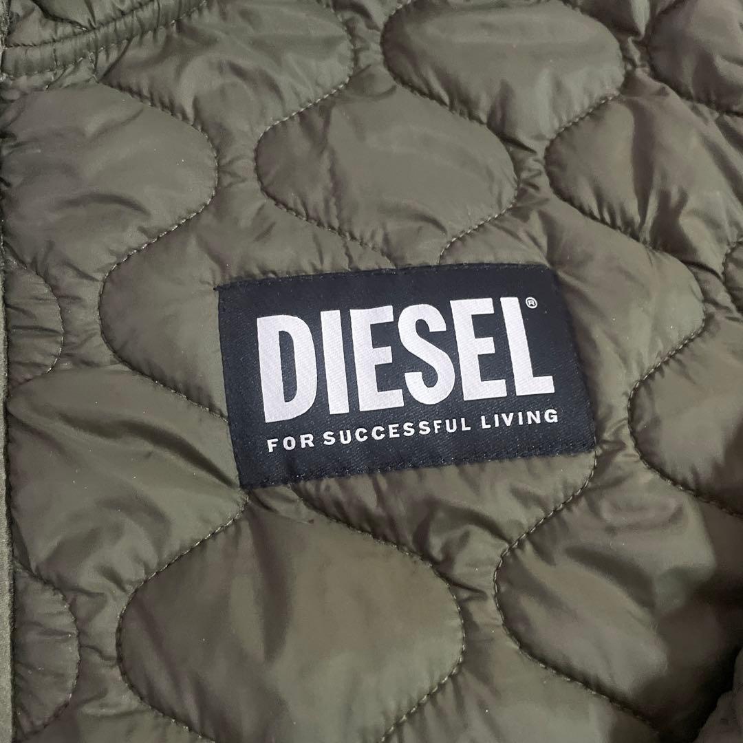 DIESEL キッズジャケット サイズ14 オリーブグリーン　カーキ色