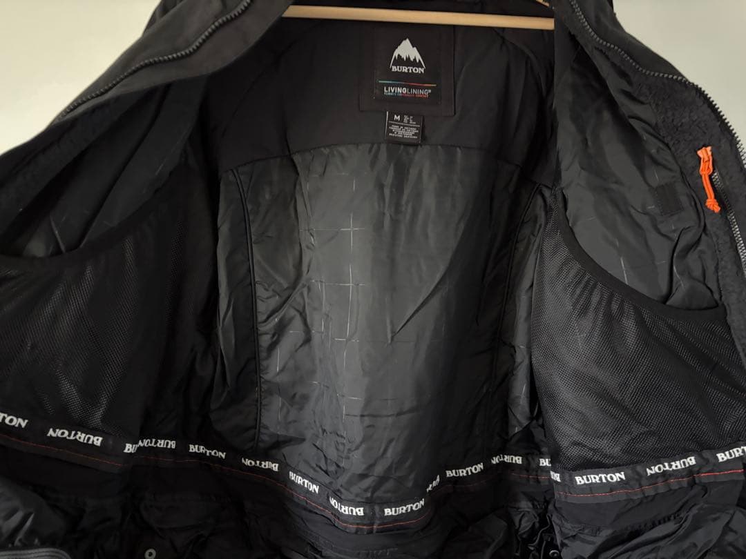 Burton ブラック スノーボードジャケット M