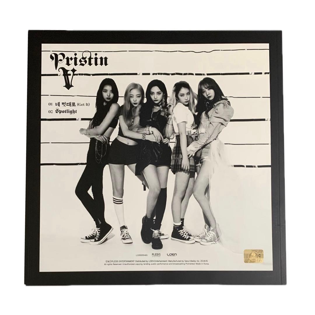 Pristin V Like a V CD プリスティン　ロア　ウヌ　トレカ