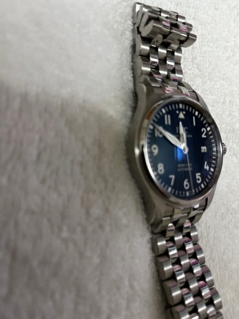 ジ*ク様 IWC 自動巻き 腕時計 黒文字盤 ステンレス　プティプランス