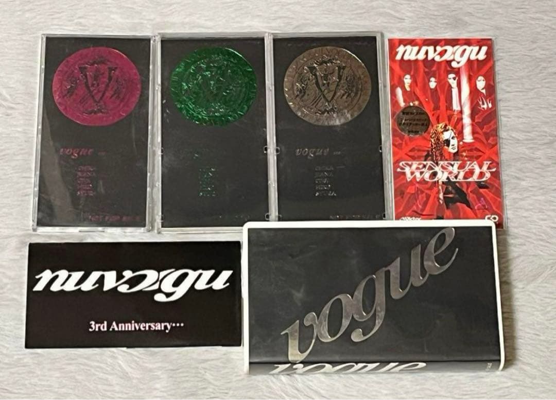 nuvɔ:gu ニューヴォーグ シングルCD ビデオセット