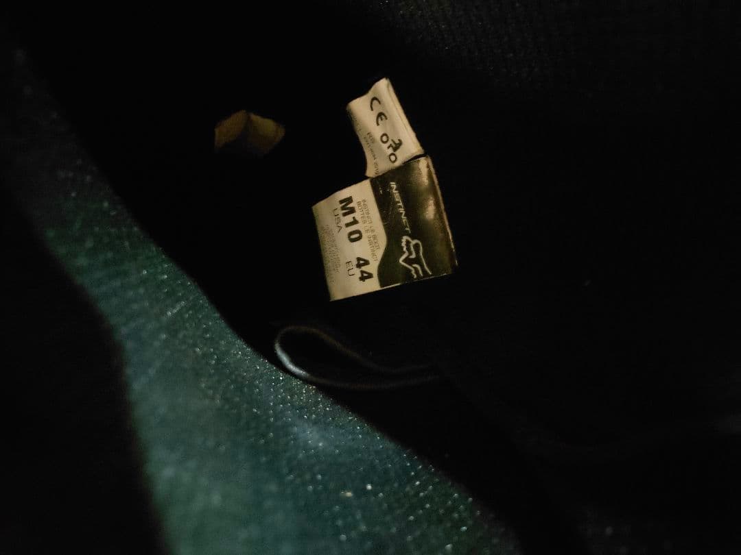 FOX Instinct EU44 オフロードブーツ 28cm相当 モトクロス