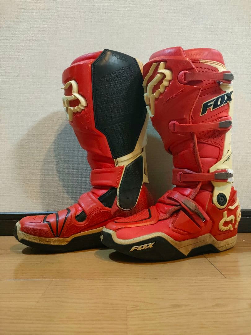 FOX Instinct EU44 オフロードブーツ 28cm相当 モトクロス