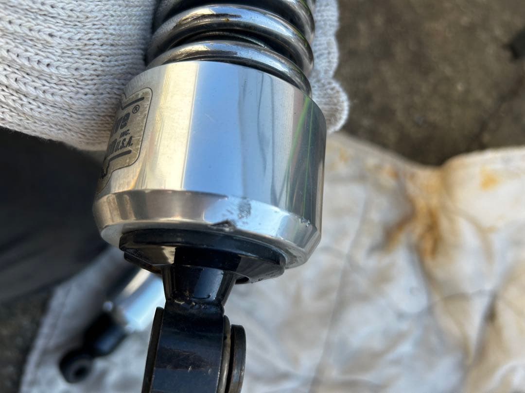 ハーレー用 プログレッシブサスペンション