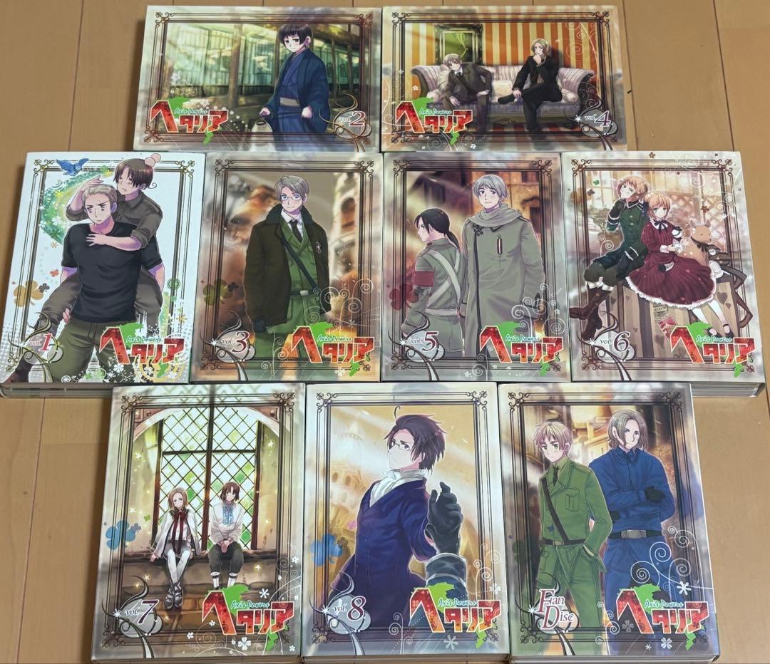 値下げ交渉⭕️ ヘタリア アニメDVD アニメイト限定版 フルコンプセット