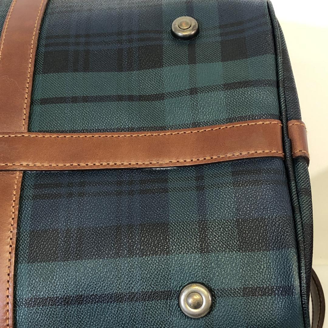 ポロラルフローレン ブラックウォッチ ボストンバッグ 2way