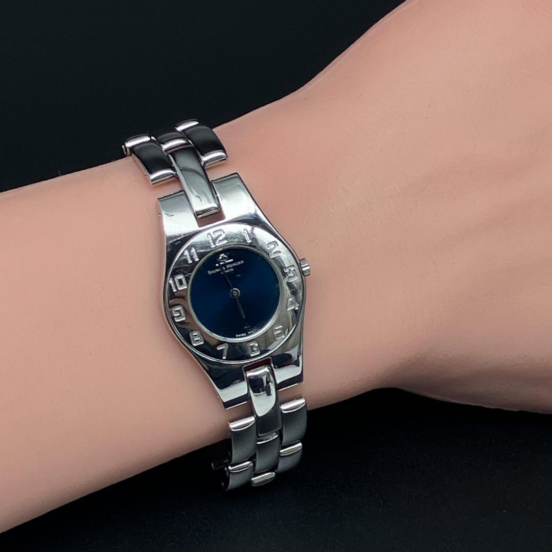 【新品電池/稼働】ボーム&メルシエ リネア 腕時計 レディース クォーツ