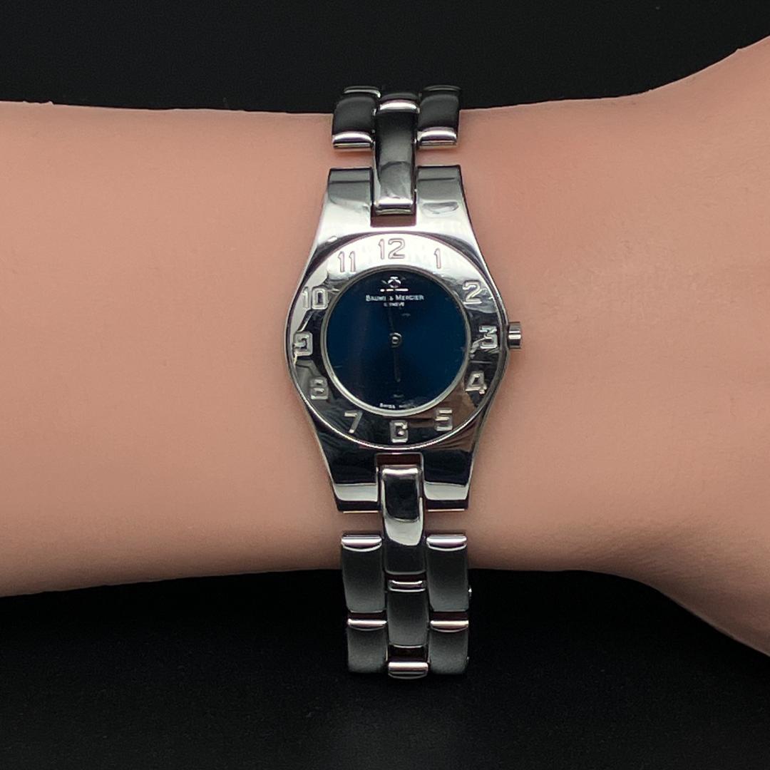 【新品電池/稼働】ボーム&メルシエ リネア 腕時計 レディース クォーツ