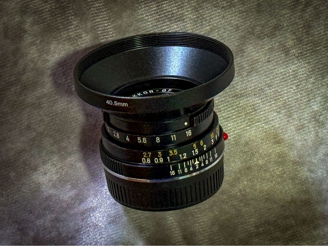 【良品/最終値下げ中】M-Rokkor 40mm f/2 (傾斜カム型)