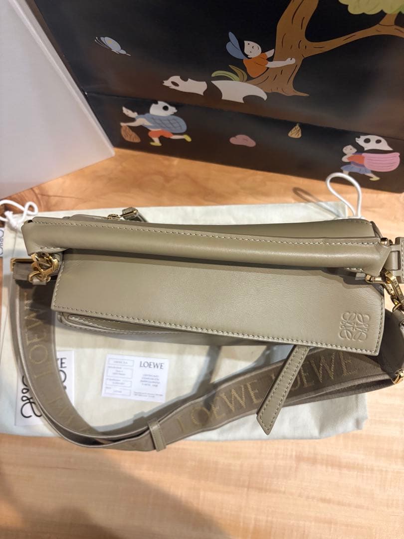 LOEWE ロエベ パズルバッグ スモールカーキグリーン 正規品