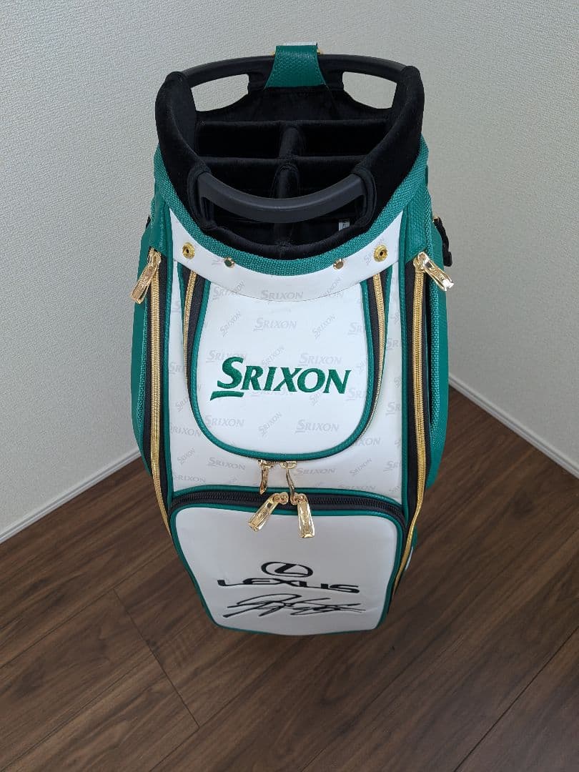 SRIXON LEXUS　松山英樹サイン入り限定品ゴルフバッグ・キャディバッグ