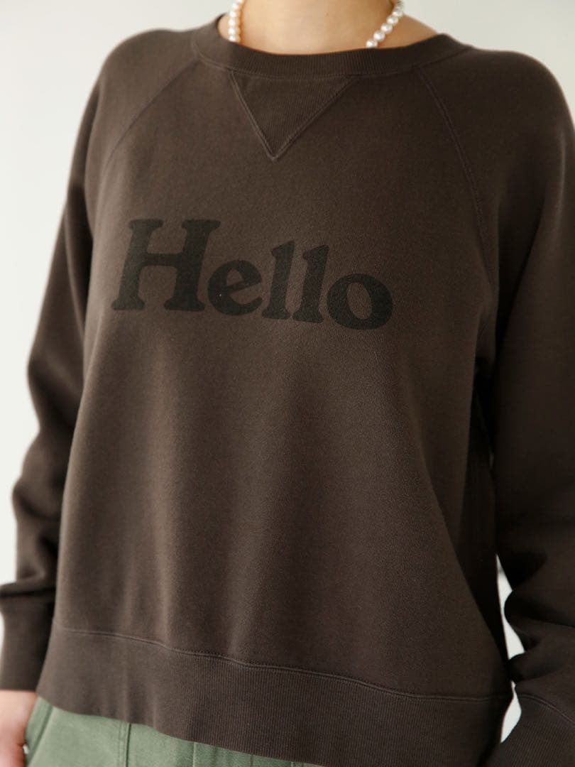 専用MADISON BLUE HELLO SWEAT L/S URAKE