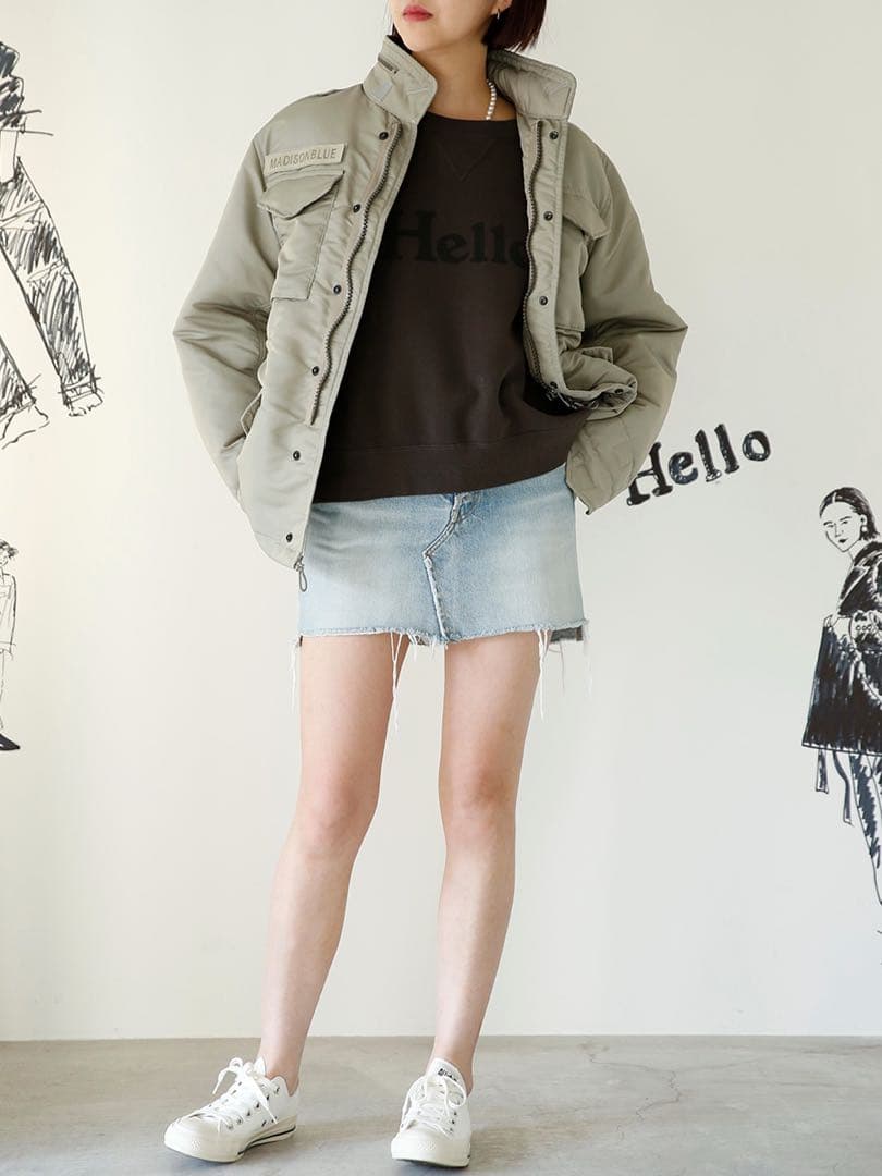 専用MADISON BLUE HELLO SWEAT L/S URAKE