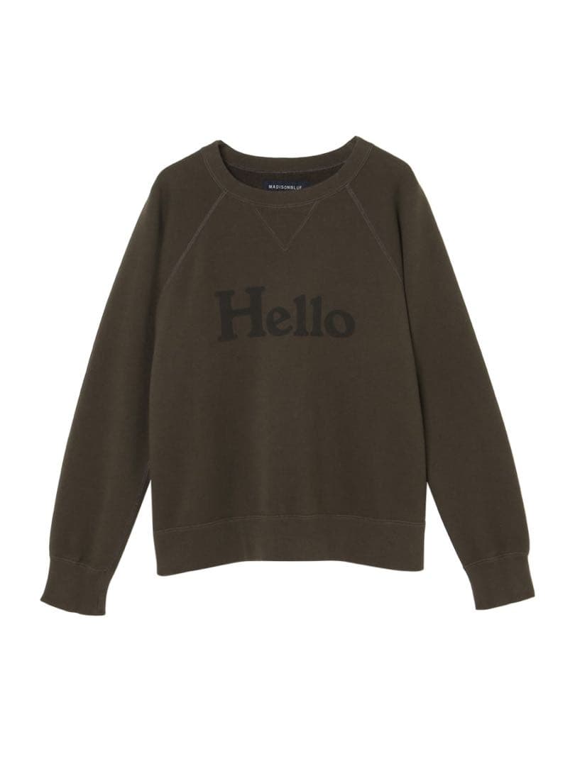 専用MADISON BLUE HELLO SWEAT L/S URAKE