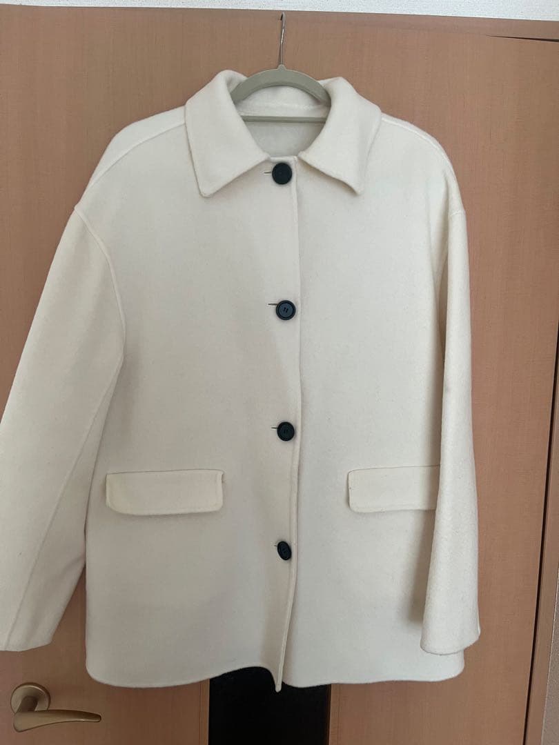 ベースメントオンライン 【MAAYAデザイン 】リバー ミドルコート／ホワイト