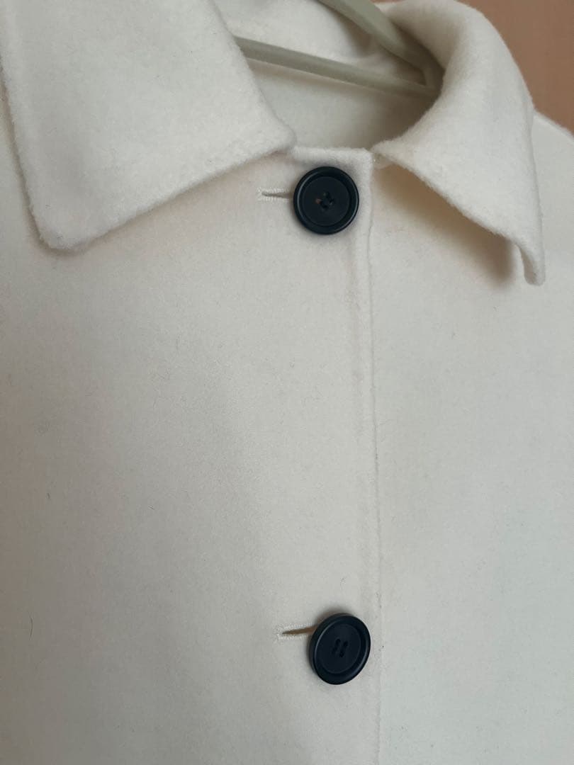 ベースメントオンライン 【MAAYAデザイン 】リバー ミドルコート／ホワイト